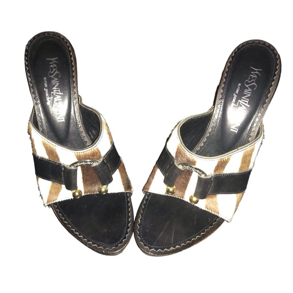 Yves Saint Laurent Rive Gauche Sandal - Picture 8 of 14